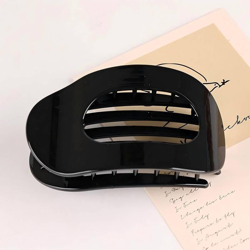 Premium Solid Color Hair Clip 4-Piece Set - Comfortable All-Day Wear Anti-Slip Design Multipurpose Use Ideal for Yoga & Makeup Fashion Colors Perfect Gift Beaded