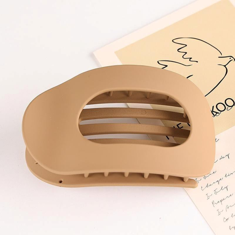 Premium Solid Color Hair Clip 4-Piece Set - Comfortable All-Day Wear Anti-Slip Design Multipurpose Use Ideal for Yoga & Makeup Fashion Colors Perfect Gift Beaded